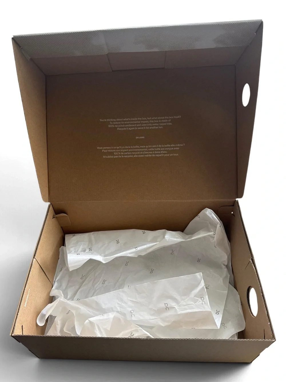 On Cloudvista 2 Waterproof Empty Shoe Box Women’s Size 8 Replacement Box